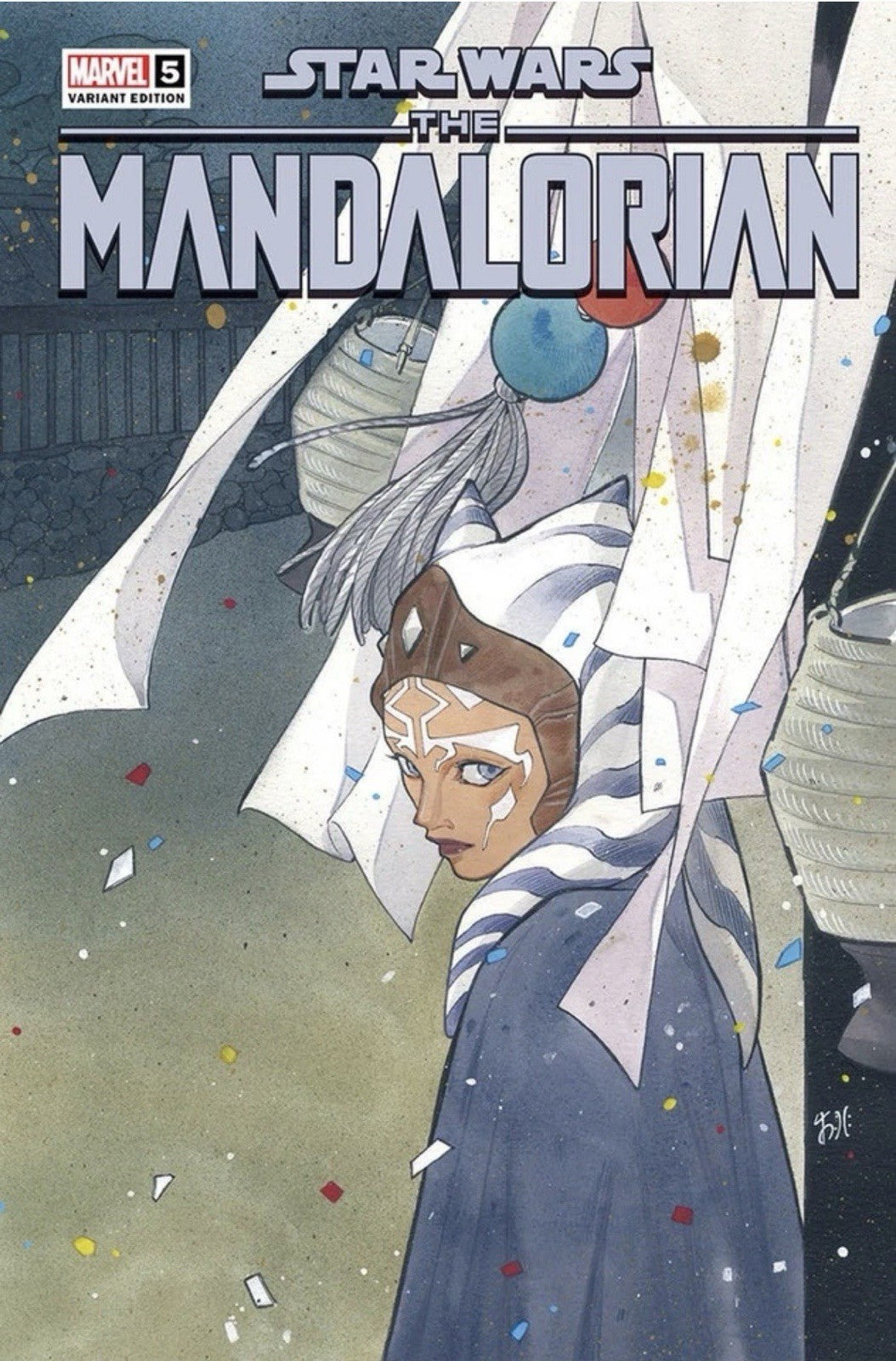 Star Wars: The Mandalorian Season 2 #5 Unknown Comics Peach Momoko Exclusive Variant