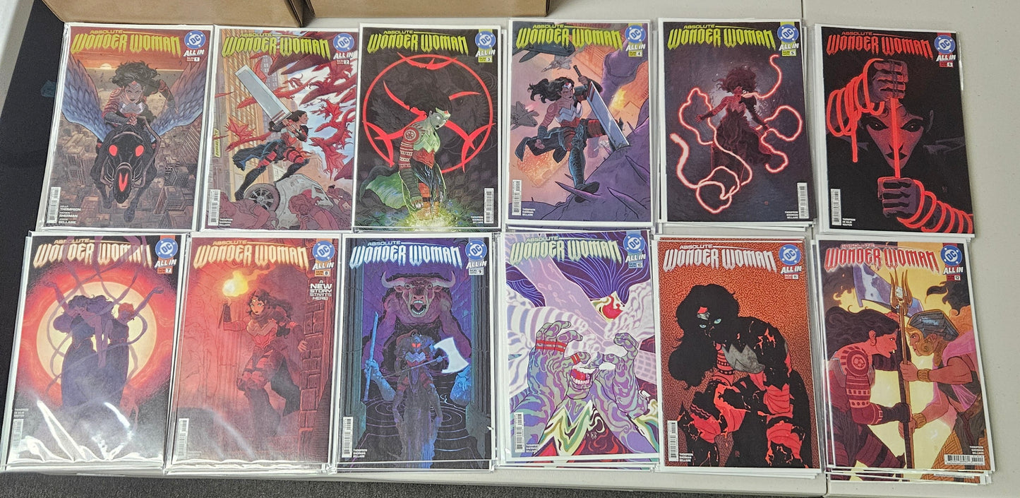 12 Comic Absolute Wonder Woman Collection - 5 sets only