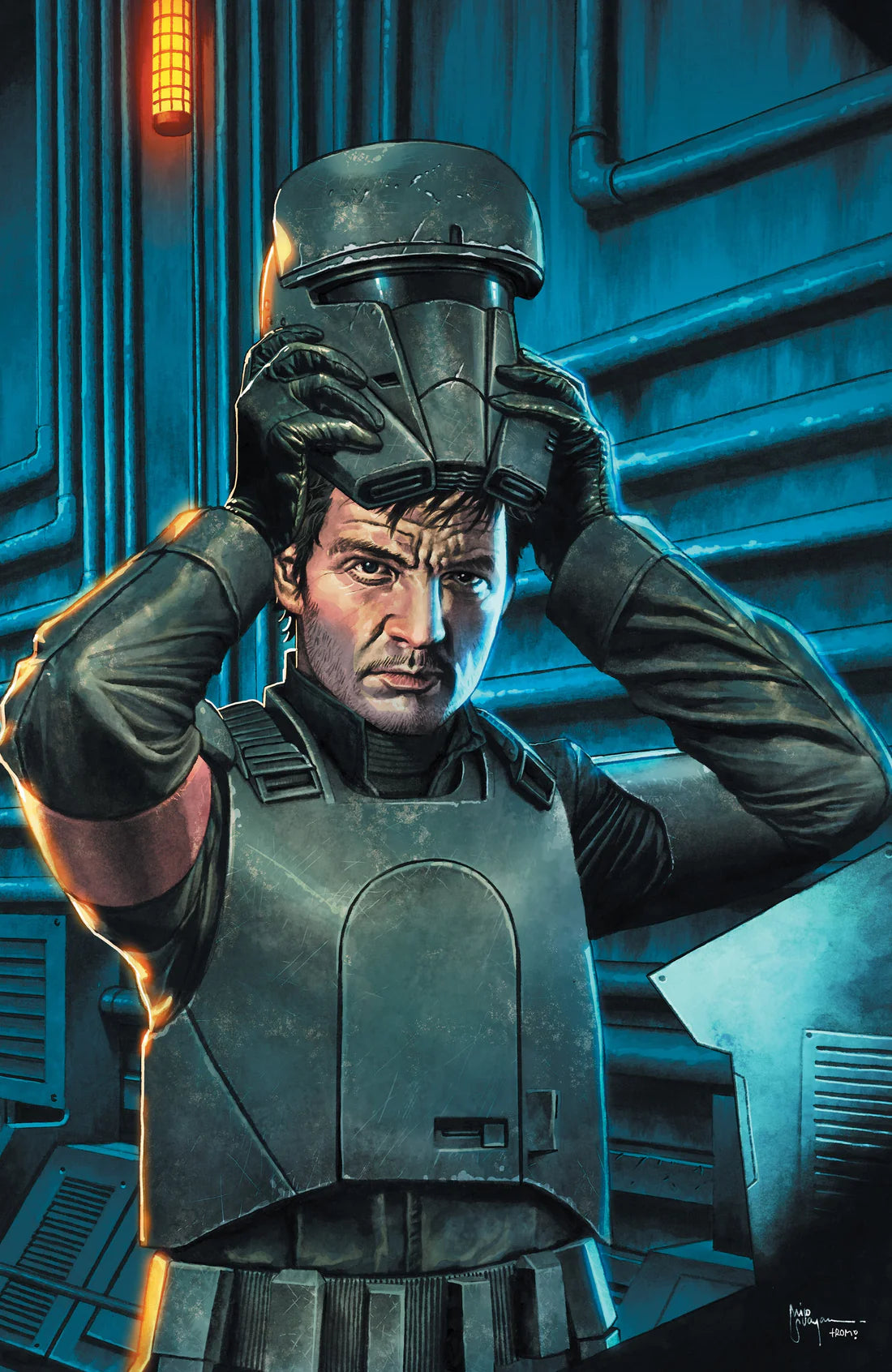 Star Wars: The Mandalorian Season 2 #7 Unknown Comics Mico Suayan Virgin Variant