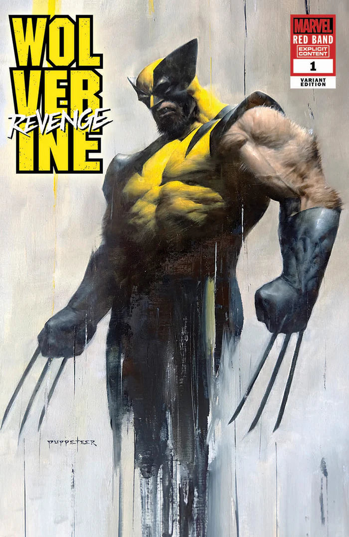 Wolverine: Revenge - Red Band #1 Unknown Comics Puppetter Lee Exclusive Variant (polybagged)