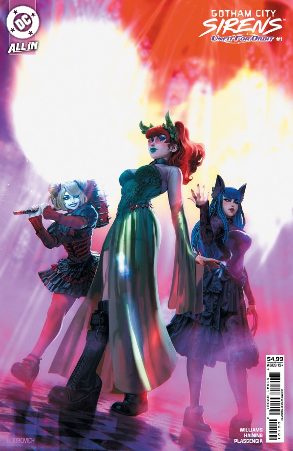 Gotham City Sirens: Unfit for Orbit #1 Lot w/Incentive