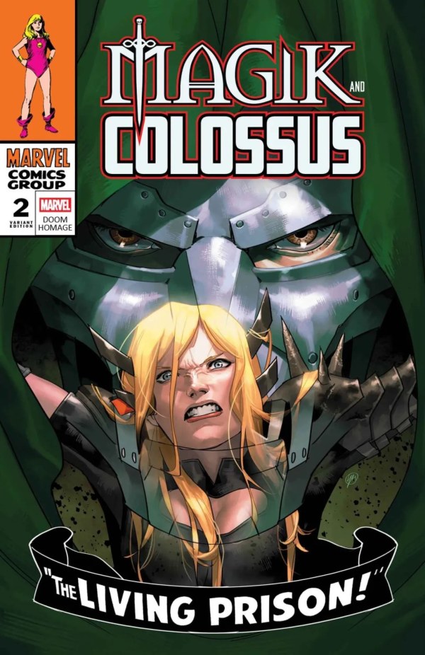 Magik and Colossus #2 - Yasmine Putri Doom Homage Variant
