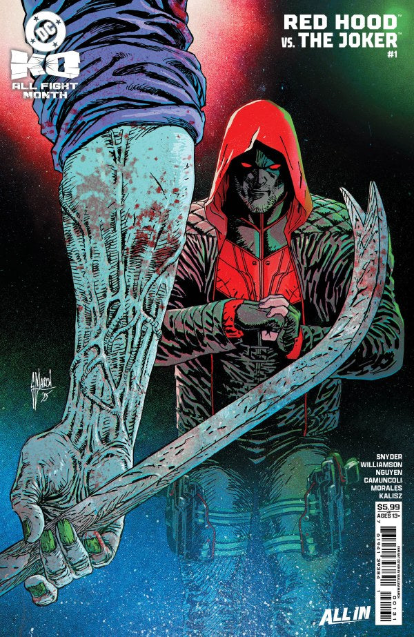 DC K.O.: The Joker vs. Red Hood #1 - cover run