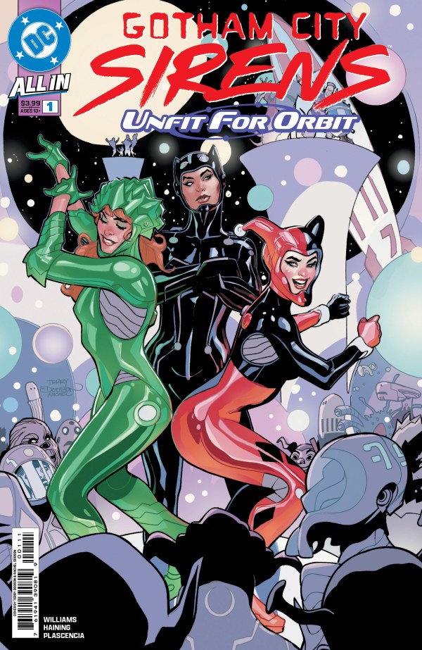 Gotham City Sirens: Unfit for Orbit #1 Lot w/Incentive