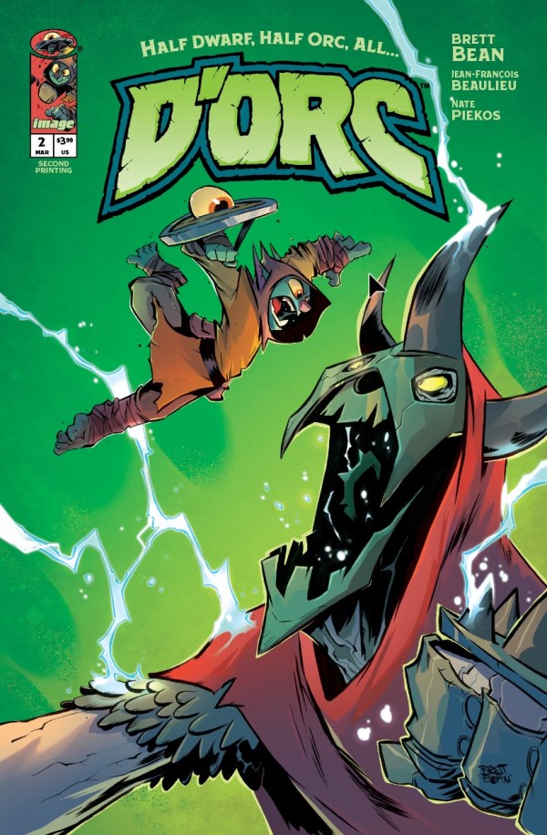 D'ORC #2 - 2nd Printing Brett Bean (Free shipping!)