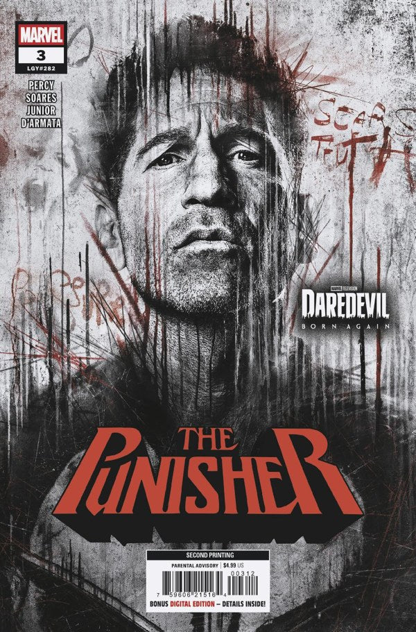 Punisher #3 - Jon Bernthal Variant - 2nd printing