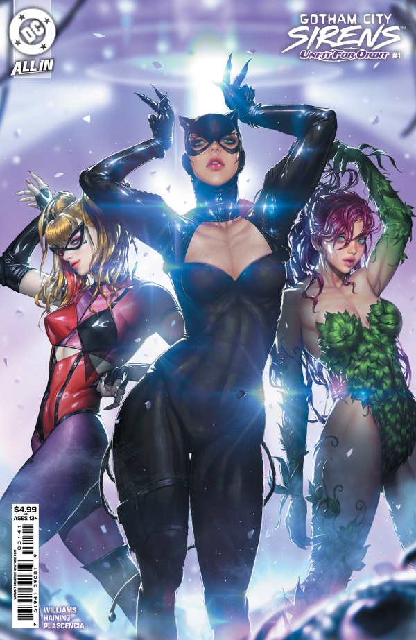Gotham City Sirens: Unfit for Orbit #1 Lot w/Incentive