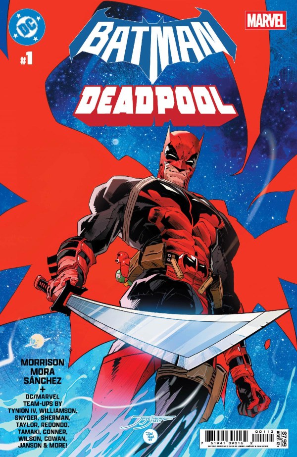 DC / Marvel: Batman / Deadpool #1 - 2nd printing