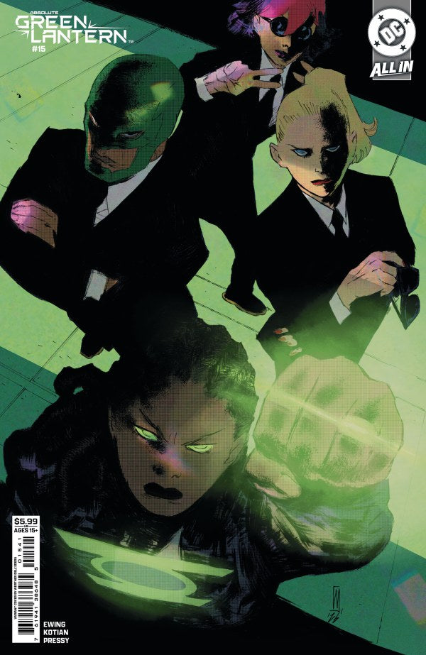 Absolute Green Lantern #15 - 4 comic lot
