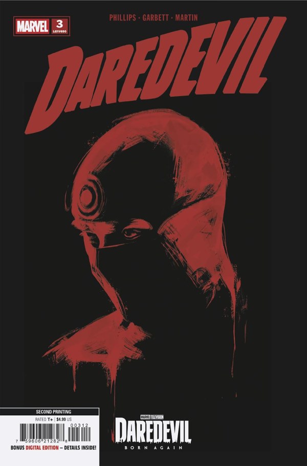 Daredevil #1-3 Marvel Television Printings - 3 comic lot