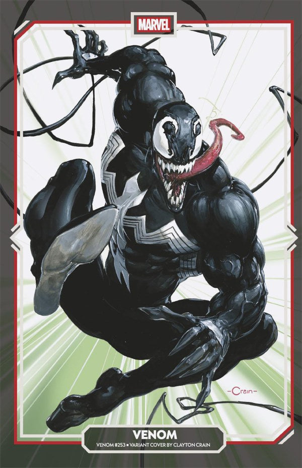 Venom #253 & Wolverine #14 Clayton Crain 2 Comic Lot