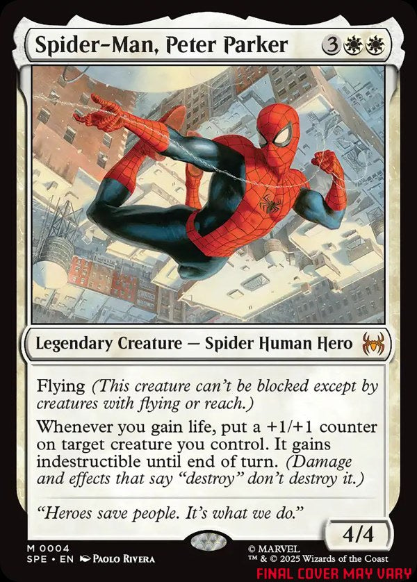 Spider-Man Magic the Gathering Variant - Civil War Unmasked #1