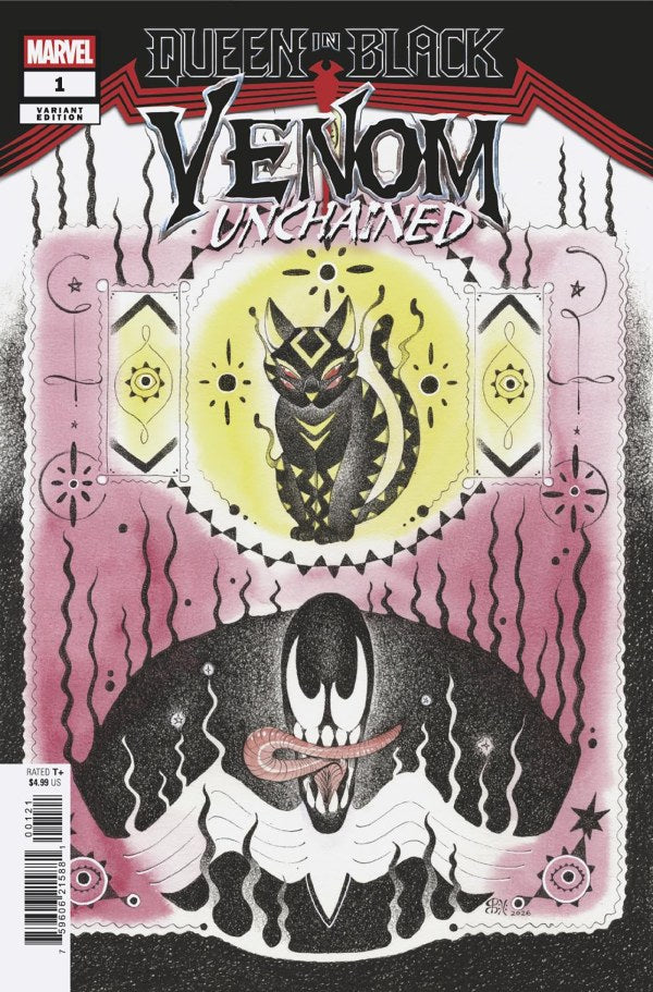 Queen in Black: Venom Unchained #1 - Peach Momoko Variant (for Mostown)