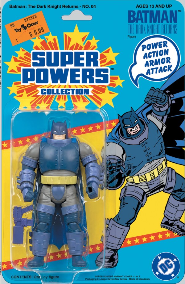 Batman: The Dark Knight Returns #4 - Super Powers Action Figure Variant