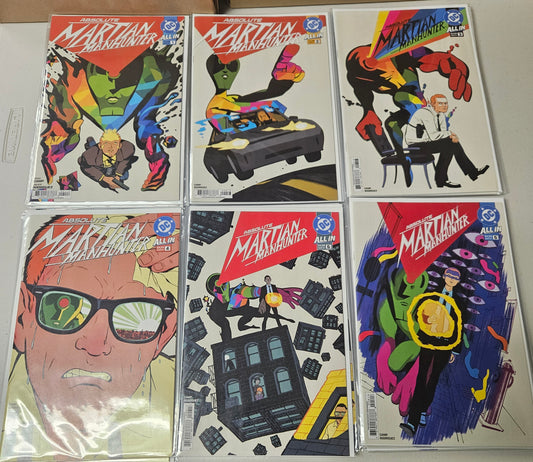 6 Comic Absolute Martian Manuhunter Collection - 5 sets only