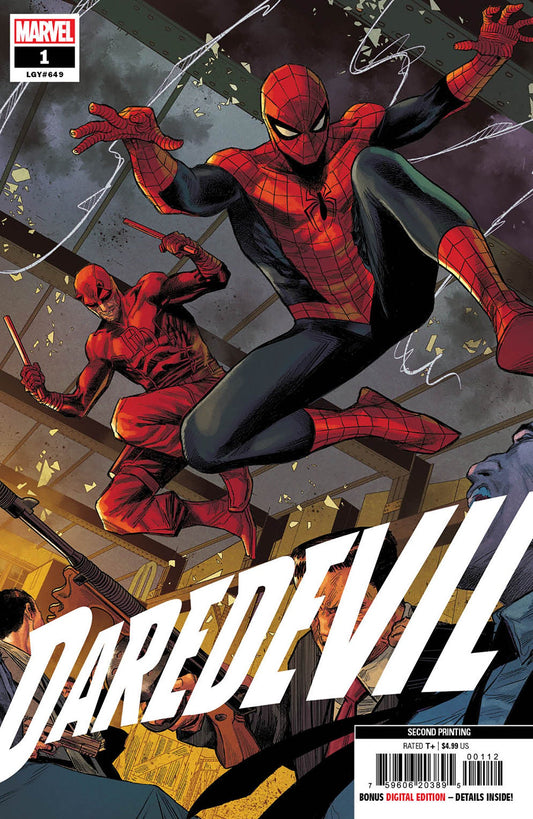 DAREDEVIL 1 CHECCHETTO 2ND PRINTING VARIANT (09/07/2022)