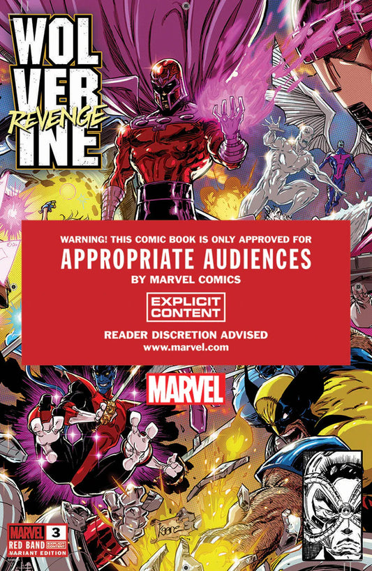 Wolverine: Revenge - Red Band #3 Unknown Comics Kaare Andrews Variant (polybagged)