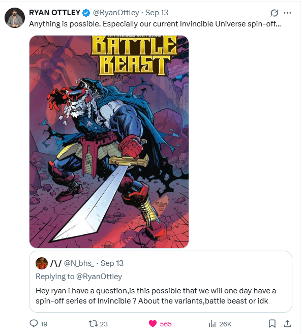 Invincible Universe: Battle Beast #6