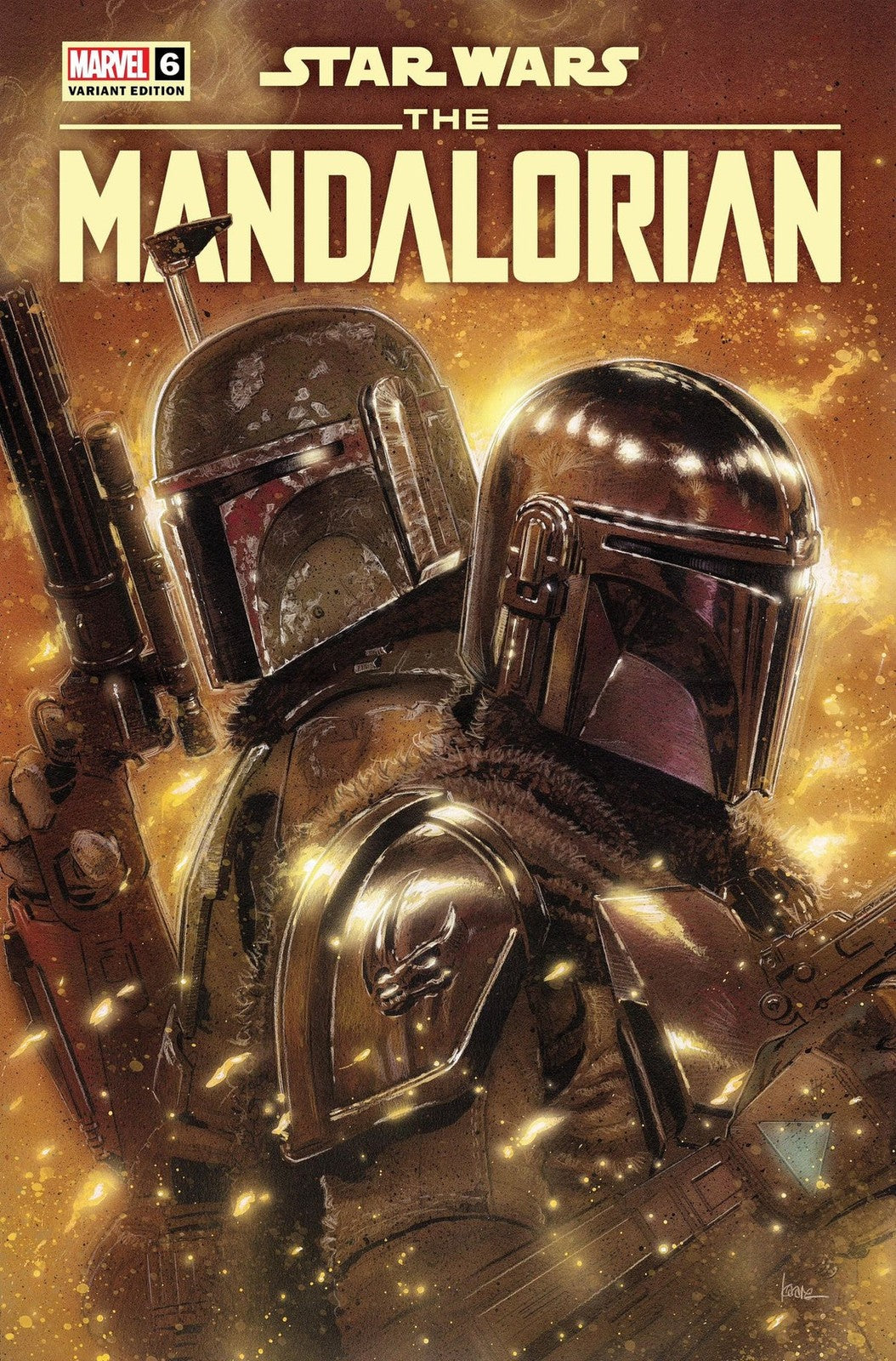 Star Wars: The Mandalorian Season 2 #6 Unknown Comics Kaare Andrews Variant