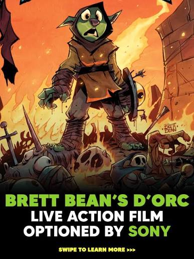 D'Orc #1-#5 Glow In The Dark Set (5 comics)