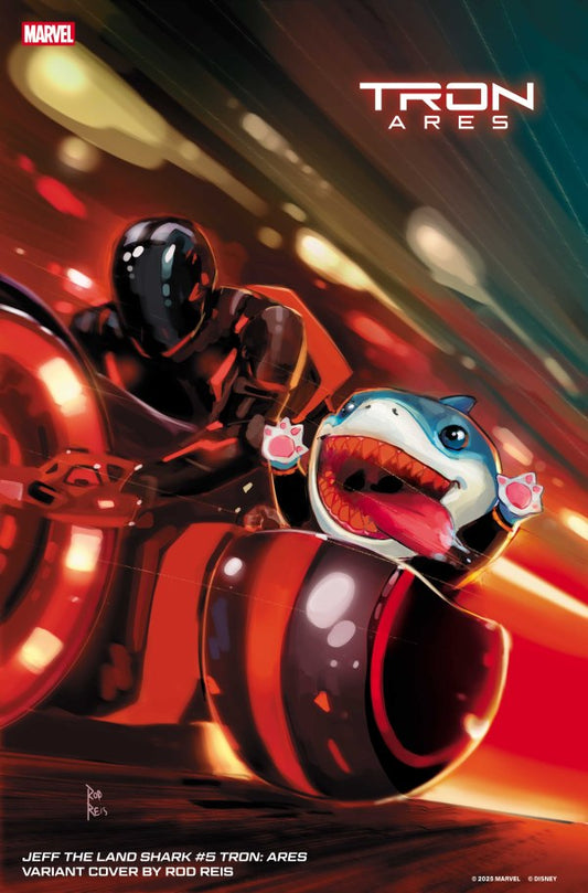 COVER BUY: Jeff the Land Shark #5 Rod Reis Tron: Ares Variant
