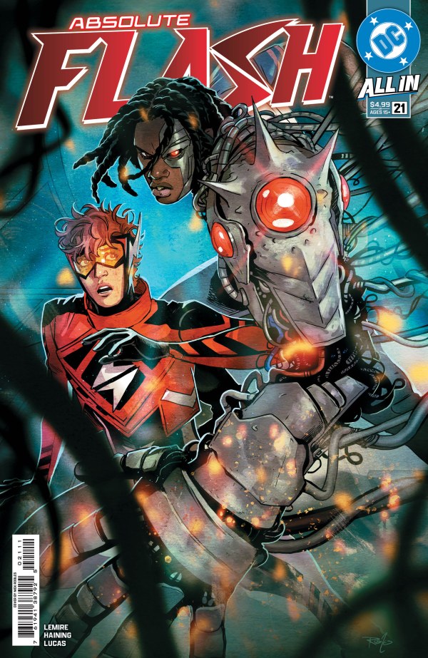 Absolute Flash #21 - 1st Full Absolute Cyborg, 2nd Absolute Atom