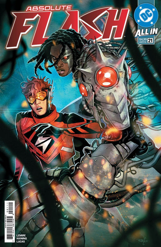 Absolute Flash #21 - 1st Full Absolute Cyborg, 2nd Absolute Atom