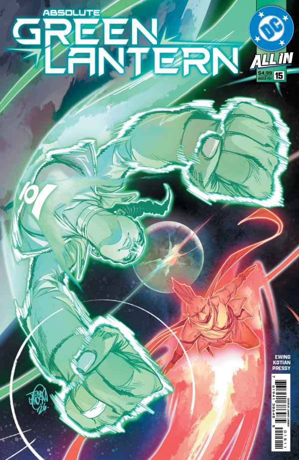 Absolute Green Lantern #15 - 4 comic lot