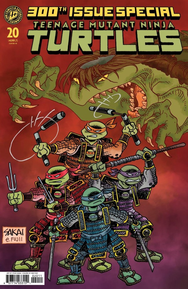 Teenage Mutant Ninja Turtles #20 (300th issue with exclusive covers in blind bags)