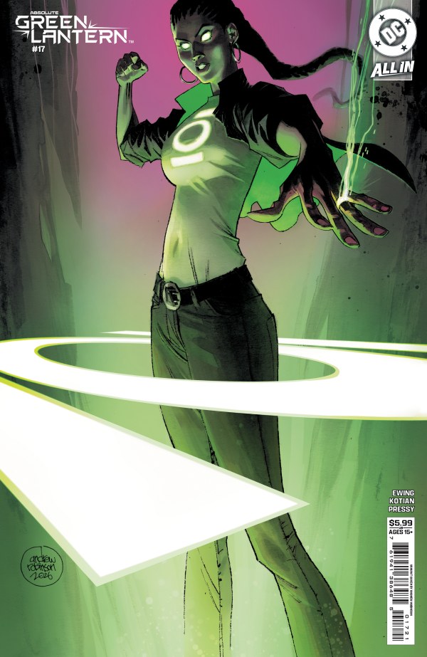 Absolute Green Lantern #17 - 4 comic lot