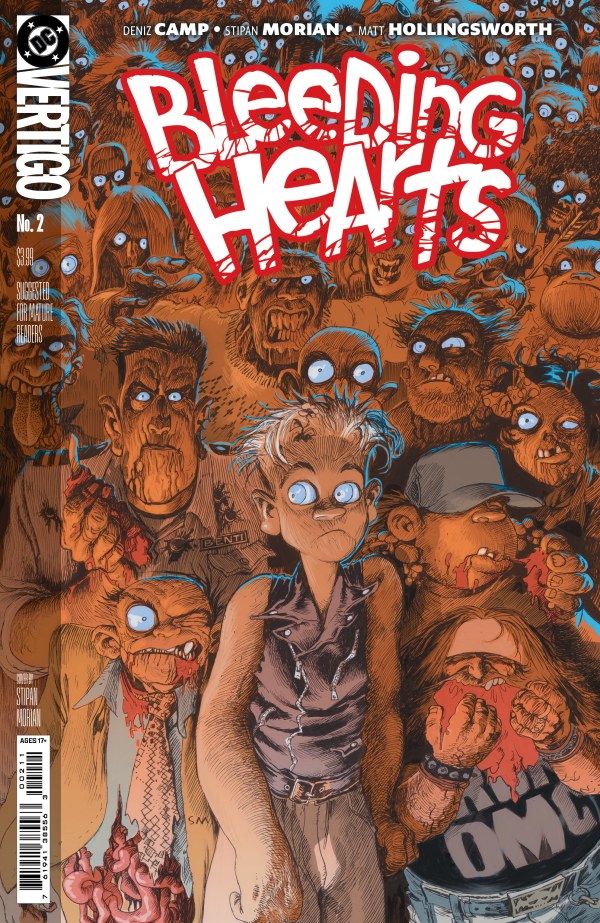 Bleeding Hearts #2 - 3 comic cover run