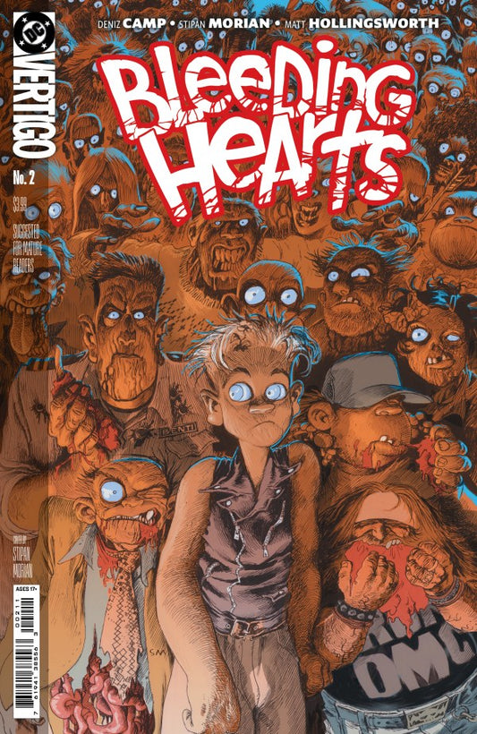 Bleeding Hearts #2 - 3 comic cover run