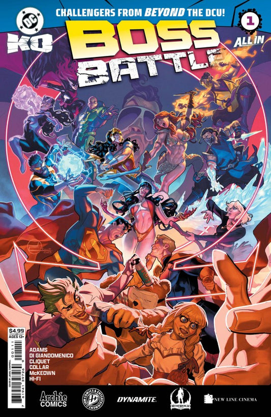 DC K.O.: Boss Battle #1  - 8 comic cover run
