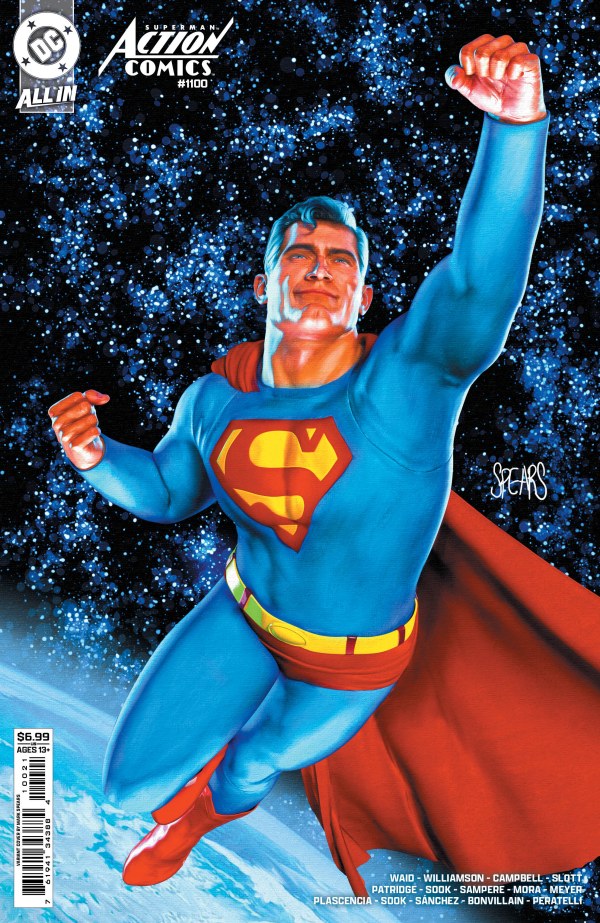 Action Comics #1100 - all 6 covers