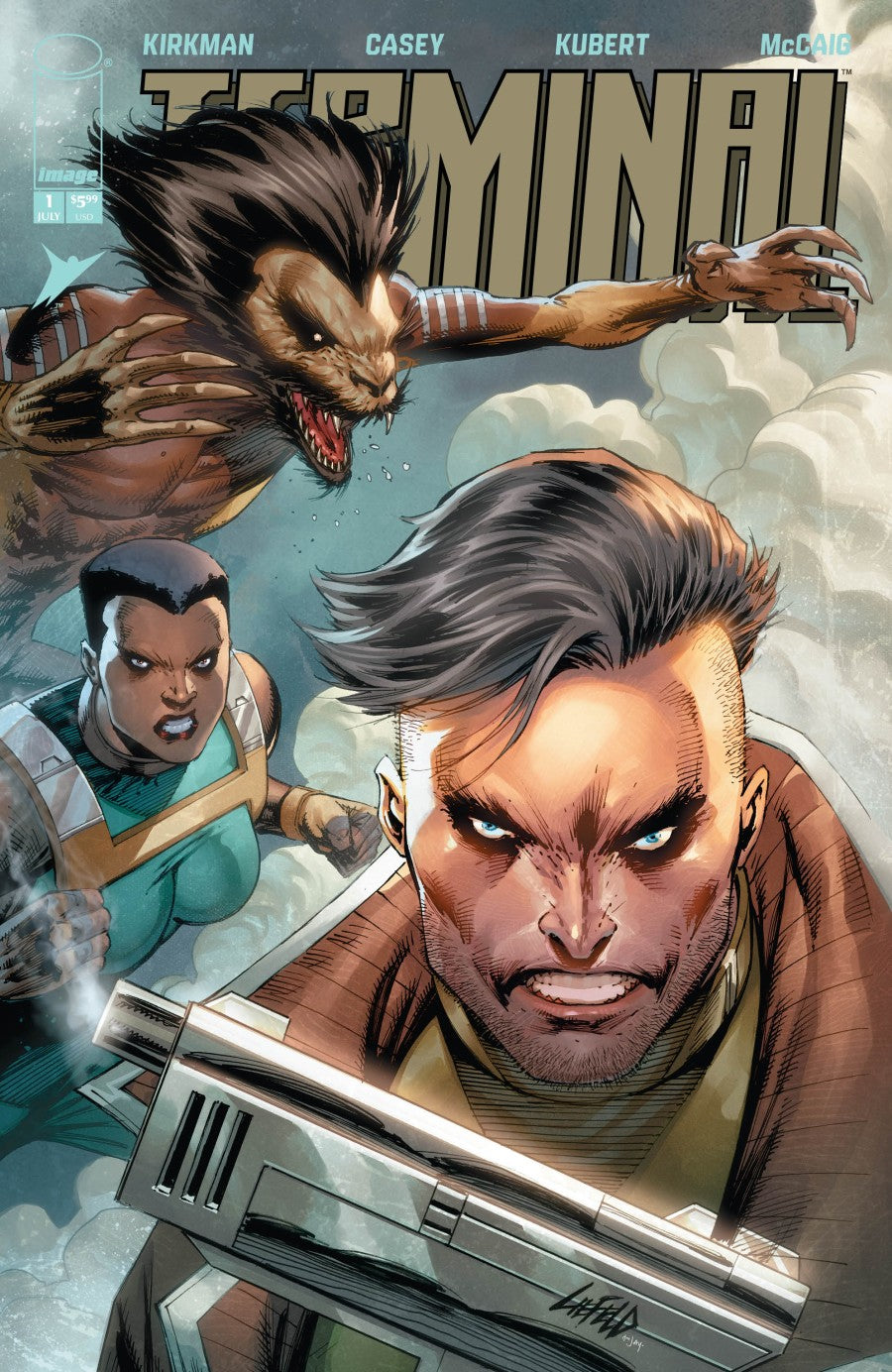 Terminal #1 - Robert Kirkman & Joe Casey new superhero comic series