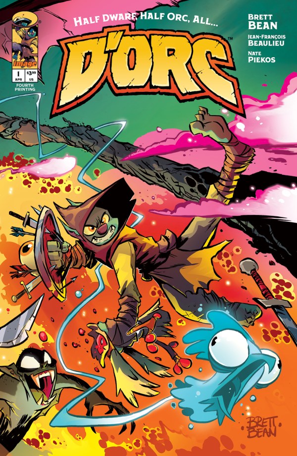 D'ORC #3 & #1 4th Printing