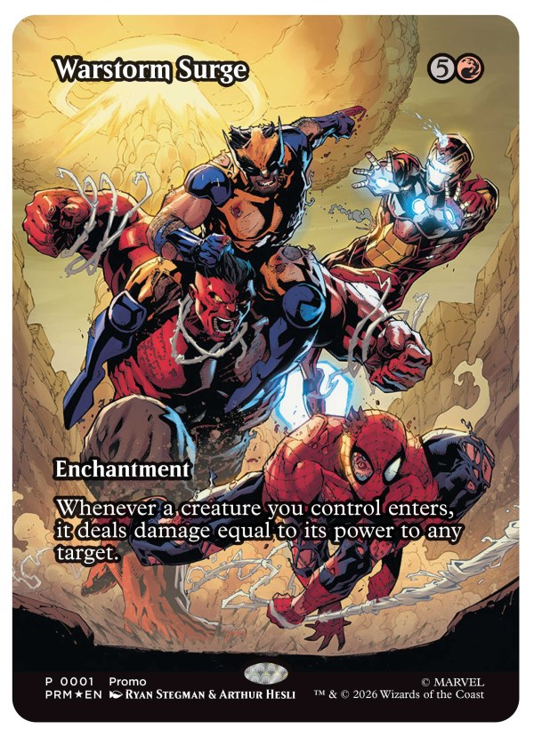 Avengers: Armageddon #1 - spec lots - polybagged with MTG promo card!