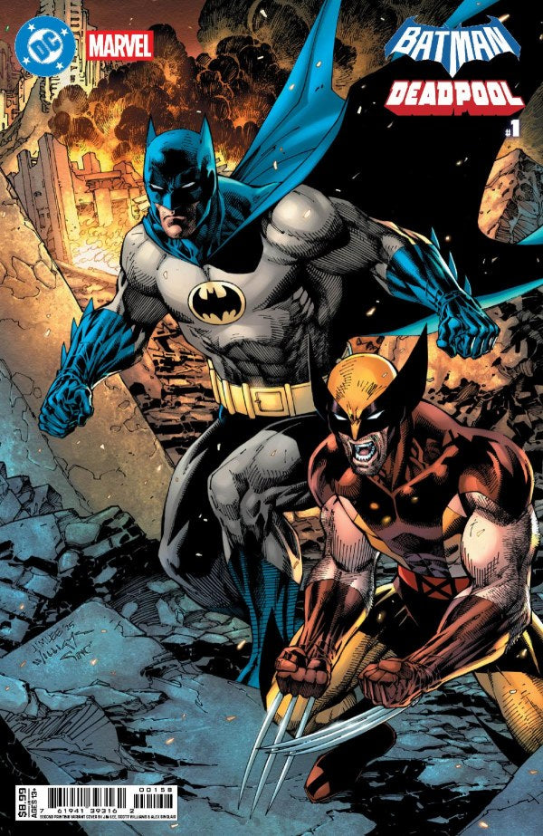 DC / Marvel: Batman / Deadpool #1 - 2nd printing