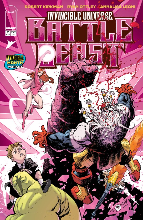 Invincible Universe: Battle Beast #7 - Plus 1-6 New Printings