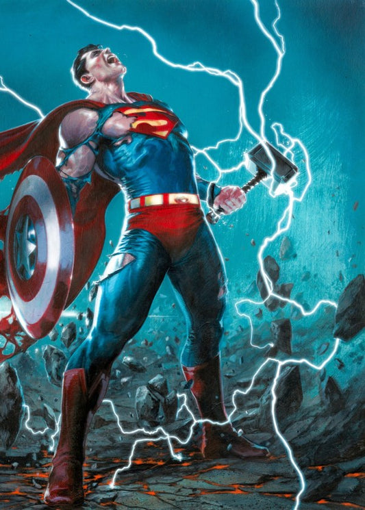 Avengers / JLA #4 Facsimile Edition 2026 Variant (Gabriele Dell'Otto)