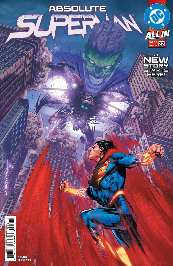 Absolute Superman #22 - 4 comic lot (1st Absolute Metallo)