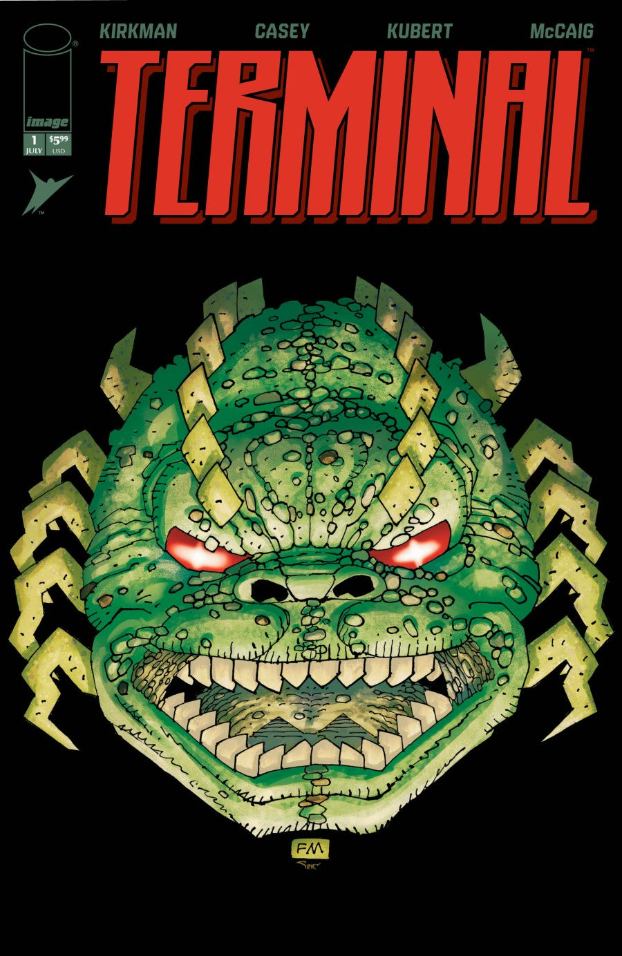 Terminal #1 - Robert Kirkman & Joe Casey new superhero comic series