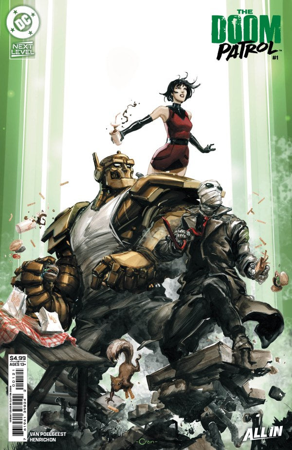 The Doom Patrol #1 - spec lots
