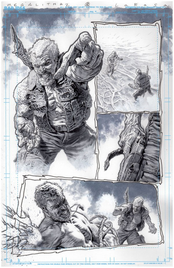 The Olympus Saga: Megalith #1 - 30 cover sketch lot