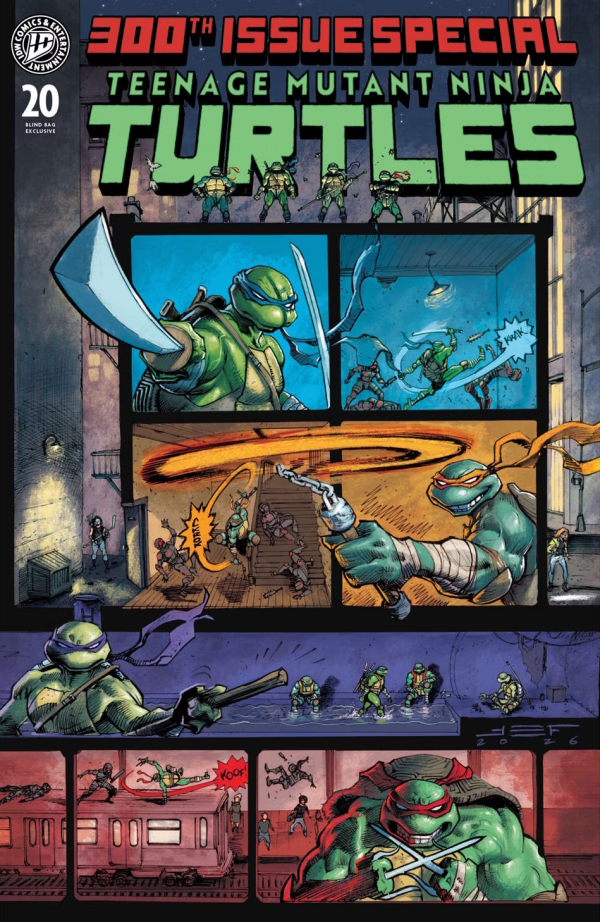 Teenage Mutant Ninja Turtles #20 (300th issue with exclusive covers in blind bags)