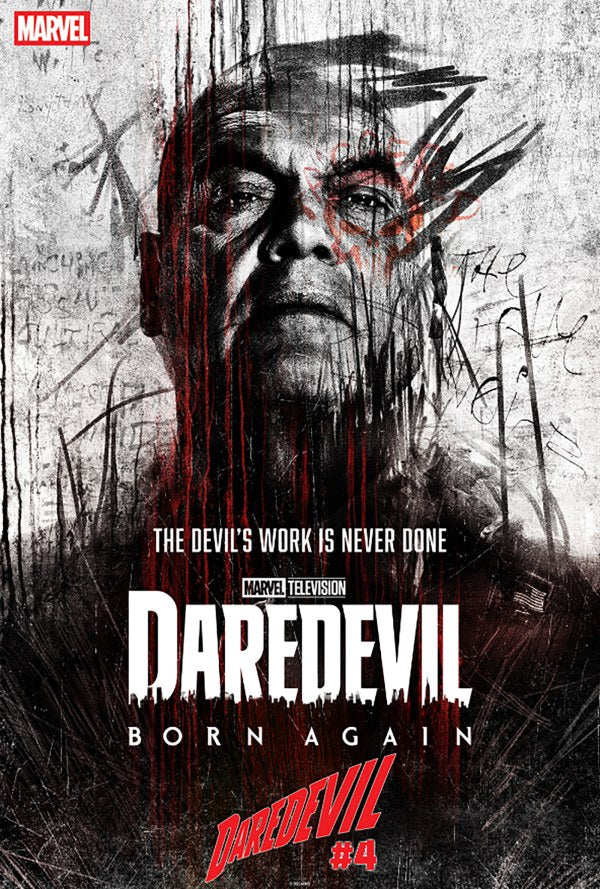 Daredevil #4 - Vincent D'Onofrio cover