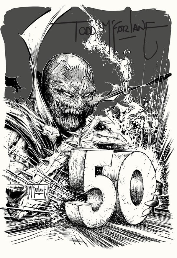 SNEAK PEEK: King Spawn #50 - Insane Discounts on Incentive Lots
