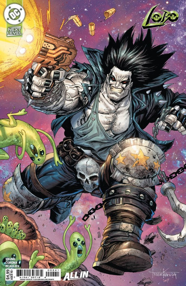 Tyler Kirkham - 3 comic lot! Lobo, Deathstroke & Fireborn