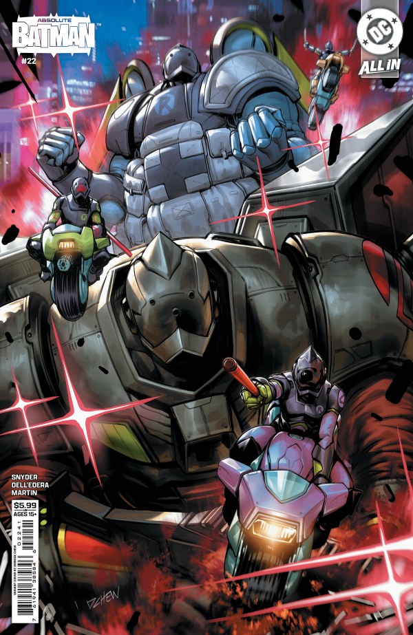 Absolute Batman #22 - Harley Quinn origin issue! plus origin of Robins