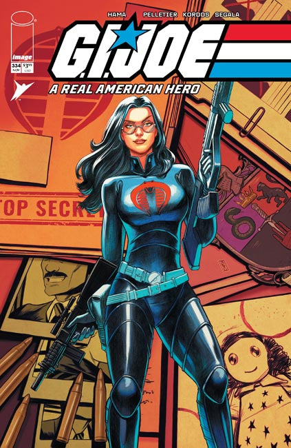 G.I. Joe: A Real American Hero #334 - Cover C Nimit Malavia Secret Dossier Variant